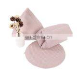 High Quality Plain Light Casual Portable Cheap Small Pink Pillows Multi Functional Foldable Folding Triangular Pillow for Home thumbnail-4