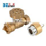 Magnetic Lockable Brass Ball Valve With Magnetic Handle thumbnail-2