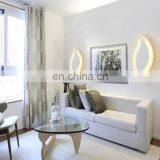 Wholesale Indoor Decoration Leaf Shape LED Modern Wall Lamp for Living Room thumbnail-1