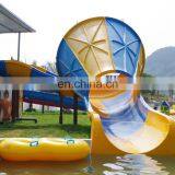Children Small Water Rides Fiberglass Trumpet Water Slides for Water Park thumbnail-2