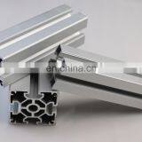 China Factory Silver Color Anodized Extrude 6063 6160 t6 Aluminum Extrusion Awning Rail Track t Slot Profile for Workbench thumbnail-5