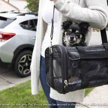 Oxford Fabric Mesh Breathable Airline Approved Small Animal Cages Transport Bag Dog Cats Travel Handbag Pet Carriers thumbnail-3