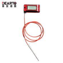 Customizable Flexible Wire Pt100 Sensor Probe Digital Thermometer With Wireless Data Transmission
