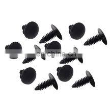 100PCS Nylon Bumper Fastener Rivet Clips Auto Fender Bumper Shield Retainer Clips 8mm Hole Auto Body Clips thumbnail-4