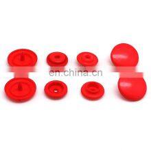 Waterproof Durable Hidden Round Press Plastic Snap Buttons/Boutons Pression