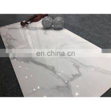 Factory Stock Polished Glossy Floor Tile Full Body Pearl White Tile
