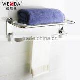 Wesda Made in China Stainless Steel Shelf Towel Rack Bathroom 8627 thumbnail-2