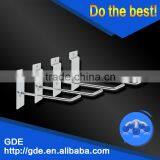 Metal Chrome Hanging Slatwall Display Hook thumbnail-1