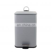 Fashion Hot Sale Garbage Bin Waste Can Soft Closing 90 Degree Trash Bin Pedal Dust Bin