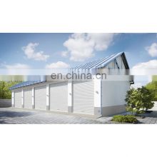 China Manufacturer Prefabricated Car Garage Steel Structure Japanese Carport With Free Design