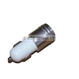 2 Port Micro USB Auto Charger Portable Cell Phone Charger Bullet With Three Color Base thumbnail-3