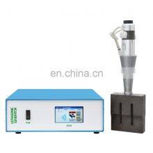 Китайская фабрика Lingke 15kHz 2600w цифровой точечный ультразвуковой аппарат для склеивания и сварки пластиковых листов, комплект генератора и преобразователя