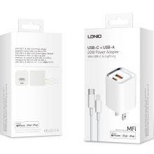 LDNIO New Arrival Model A2318M MFi Charger With Type-c to Lightning Cable thumbnail-4