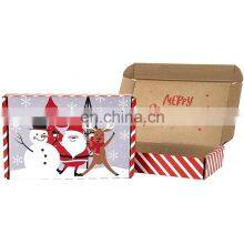 Luxury Custom LOGO Eco Friendly Printing Gift Candle Jewelry Christmas Gift Corrugated Paper Packaging Shipping Mailer Box