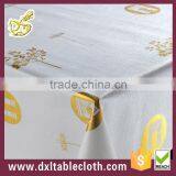 Fancy Embossed Pearlescent Tablecloth of the Arc DE Triomphe