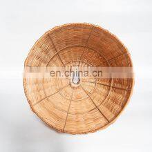 Traditional Natural Woven Light Lampshade Rattan Pendant Light Wicker Ceiling Light Decor Vietnam Cheap Wholesale thumbnail-2