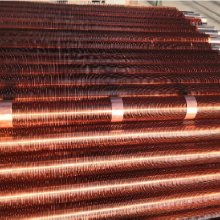Phosphorus Copper Brazed Fin Tube | Brazed Copper Finned Tube