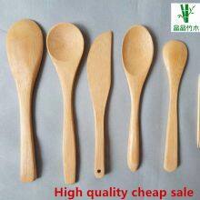 Wholesale Small Bamboo Wood Spoon Mini Bamboo Spoons From China thumbnail-1