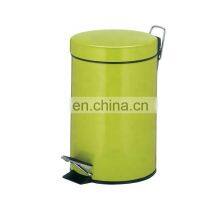 3L Stainless Steel Foot Step Rubbish Bin Kitchen Metal Pedal Bin thumbnail-3