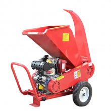 Diesel Engine Leaf Vacuum Shredder Diesel Wood Chipper for With Cheap Price