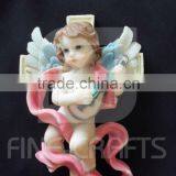 Polyresin religious souvenir angel 3D fridge magnets