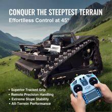 Vigorun VTLM600 4-Stroke Cordless Remote Control Slasher Keeps Operators at a Safe Distance Mower Crawler for Farmland thumbnail-1