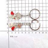 Personalized Couple Keychain Boy and Girl Kiss Cheap Metal Keychains Quality Choice thumbnail-4