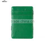 Green Classic Genuine Leather Flip Wallet thumbnail-1