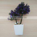 Plastic Table Small Plant Pots Artificial Grass Ball Tree thumbnail-1