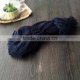 90CMX210CM Large Long Size Cotton Linen Plain Pashmina Shawl thumbnail-4