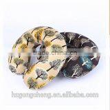 Velvet Digital Printing U Shape Memory Foam Neck Pillow for Nap and Travel thumbnail-3