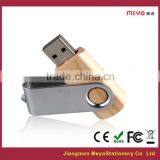 2015 Rotated Metal Wooden USB Flash Drive