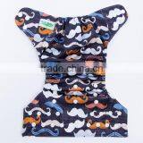 New Cute Cartoon Character Machine Washable Colored China Cloth Diapers Wholesale thumbnail-4