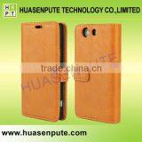 2015 Stylish High Quality Retro Book Style Leather Case for Sony Xperia Z3 Mini thumbnail-4