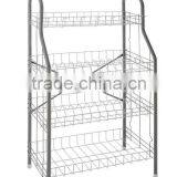 Budget Multifunctional 4-Tier Iron Wire Commercial Dish Drying Rack thumbnail-1