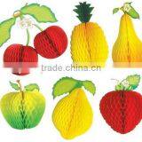 Honeycomb Handmade Christmas Decoration Apple and Pear thumbnail-1