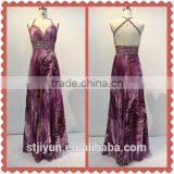 Wholesale Luxury 2016 Halter Neck Evening Dress