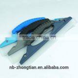 New style silicone window squeegee with soft handle squeegee , wiper blade