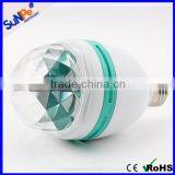 3W energy high lumen color changing e27 led bulb