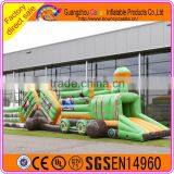 Giant Inflatable Obstacle Course With Bouncy House for Fun thumbnail-2