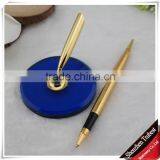 Gold Desk Pen , Gold Stand Pen , Gold Table Pen