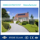 4mm tempered ultra clear roof solar collector water heater glass