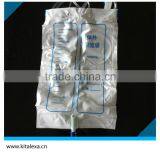 Medical drainage bag, medical bottle bag, perforated bag