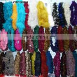 multi colored marabou feather trim LZYM1220605