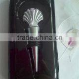 Popular Colorful Shell Shape Bottle Wine Stopper thumbnail-2