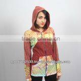 Cotton Jersey Print and Tie Dye Razor Cut Hoodie Price 750rs $7.89 $7.89.89 thumbnail-1