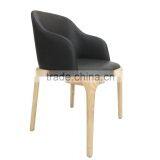 armrest coffee shop furniture wooden chairs