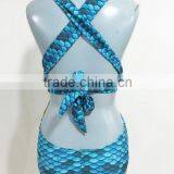 Hot Sale Open Sexy One Piece Swimwear for Young Girl thumbnail-3