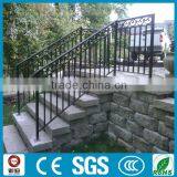 Black Spary Painting Wrought Iron Stair Railings thumbnail-5