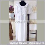 High Quality Embroidered Sleepwear Nightgown thumbnail-1